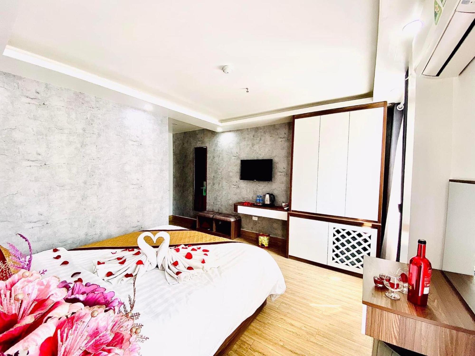 Khach San Kien Ngoc Hotel Dong Khe Sau Exterior foto